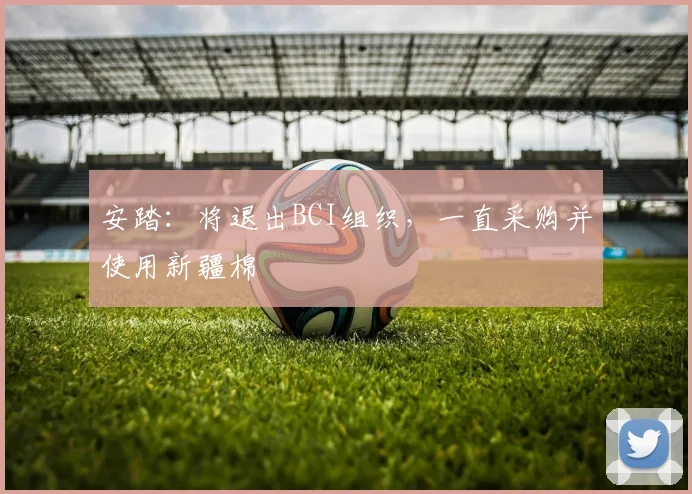 安踏：将退出BCI组织，一直采购并使用新疆棉